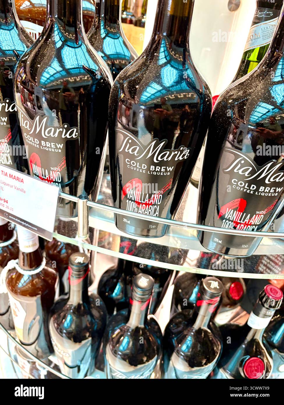 Tia Maria cold brew coffee liqueur - Smartphone Captured Stock Image
