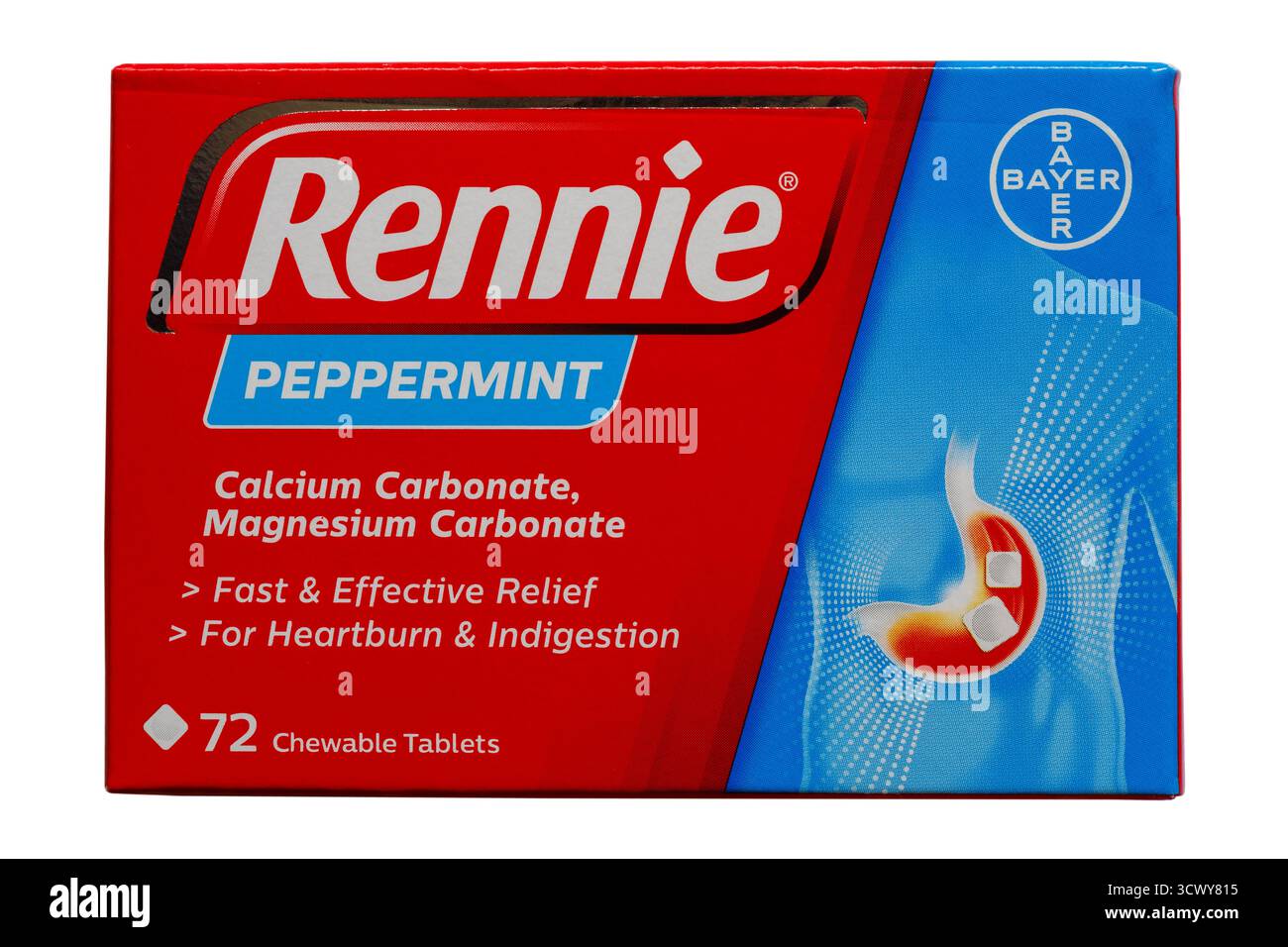 Each tablet contains two antacids hi-res stock photography and images ...