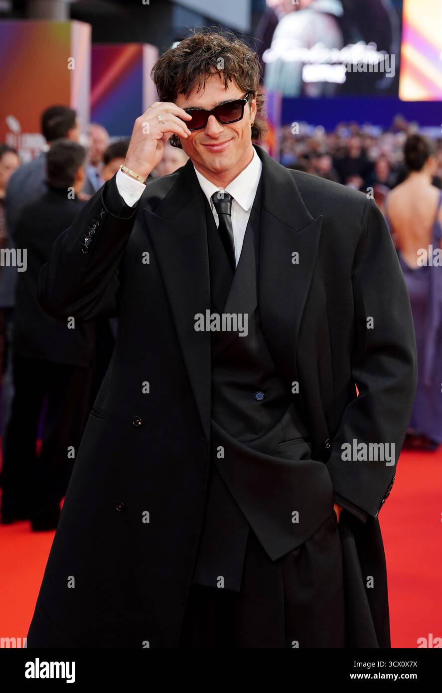Jacob Elordi attending the screening of Frankenstein at the Southbank ...