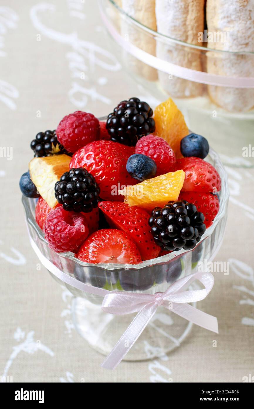 Healthy summer dessert hi-res stock photography and images - Alamy