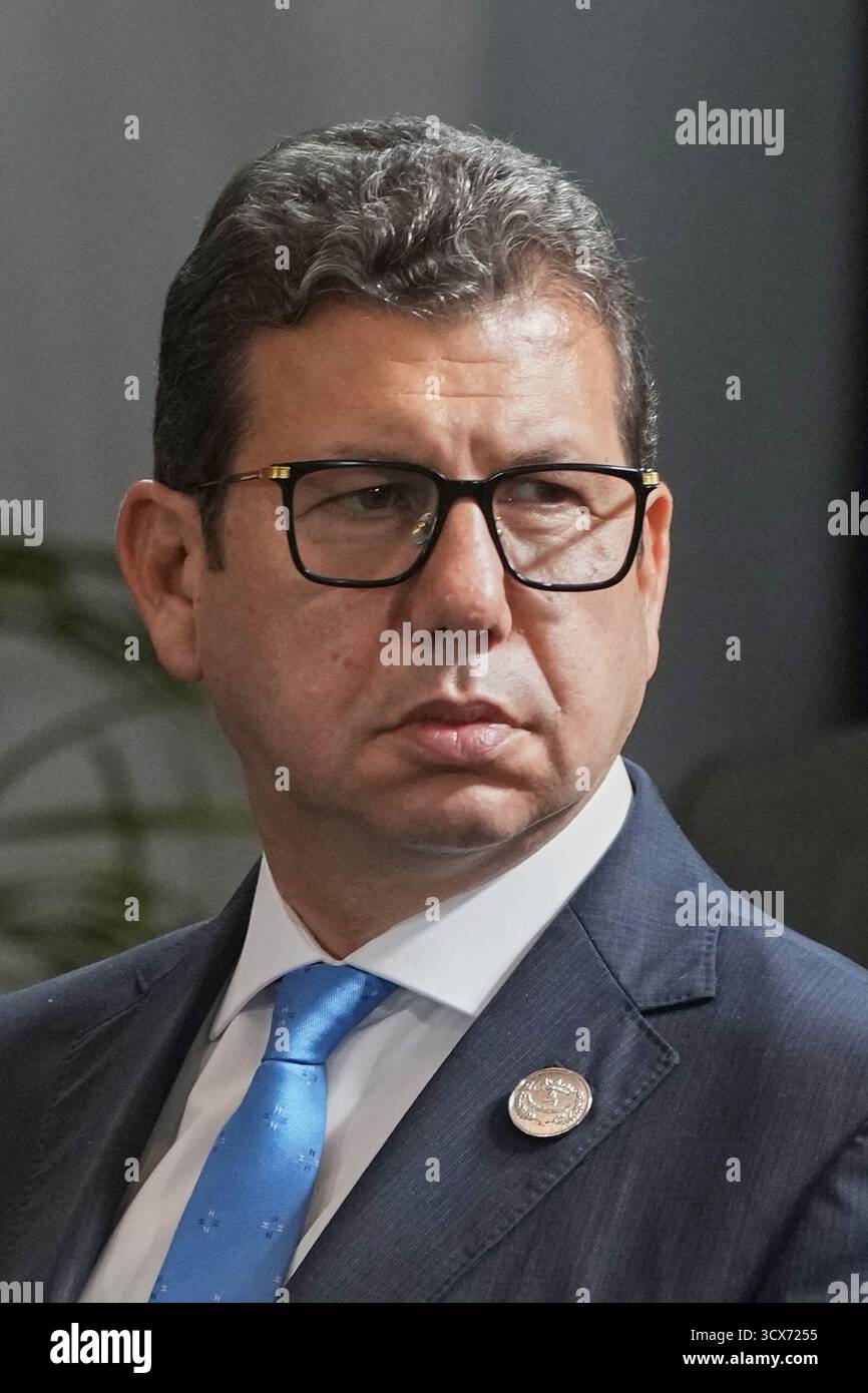 Egypt's intelligence chief Hassan Rashad attends a summit to support ...