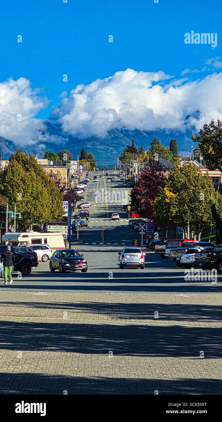 Road on a Hill - Smartphone Captured Stock Image