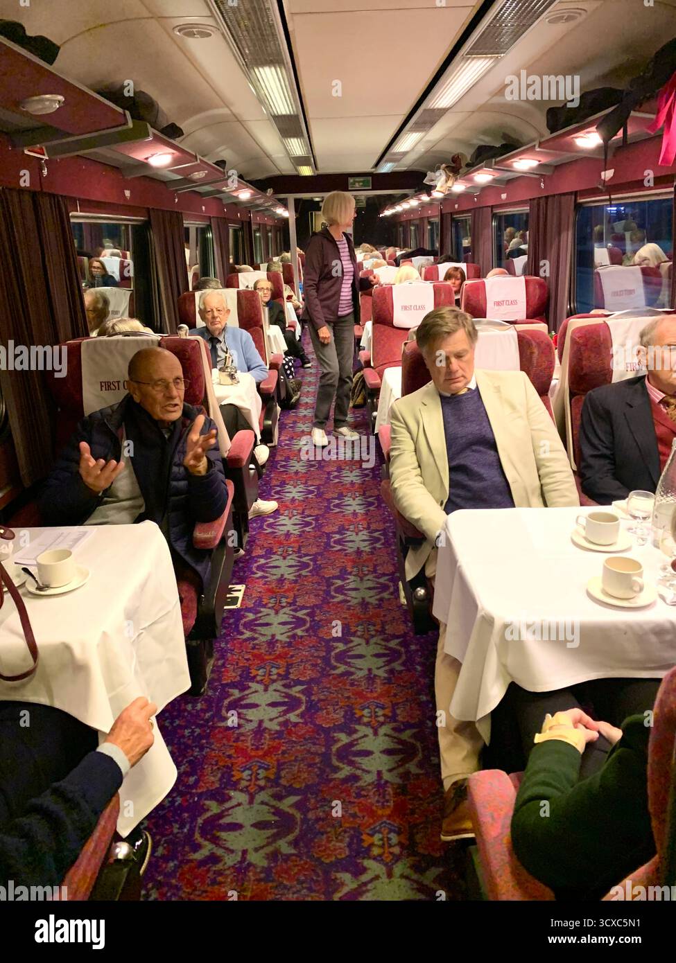 Carlisle British rail steam engine Diesel electric train trains UK Britain famous place Jail Goal First Class driver Tangmere fast smoke holiday people - Smartphone Captured Stock Image