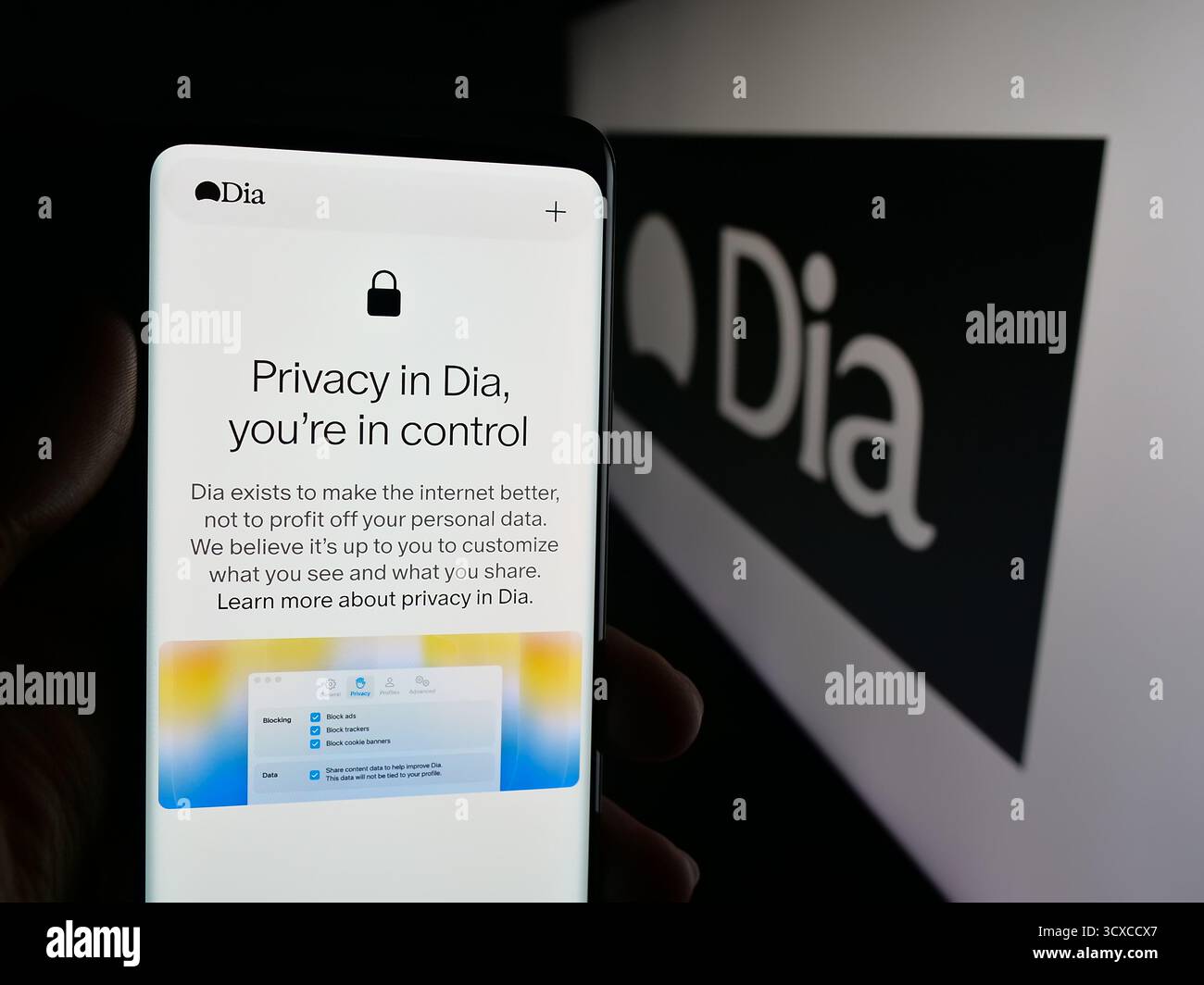Dia technology logo hi-res stock photography and images - Alamy