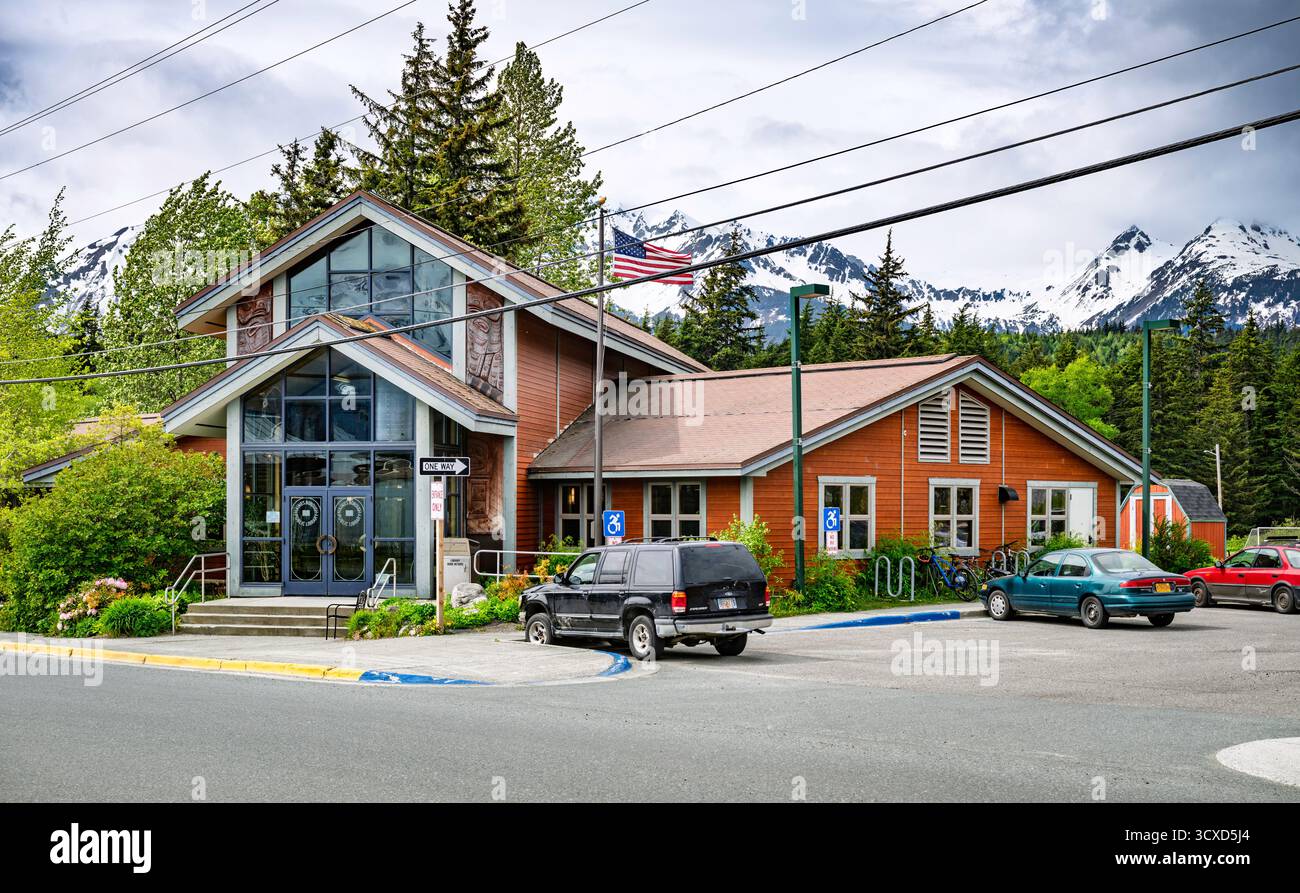 Haines Borough Public Library, designed by MRV Architects, was opened ...