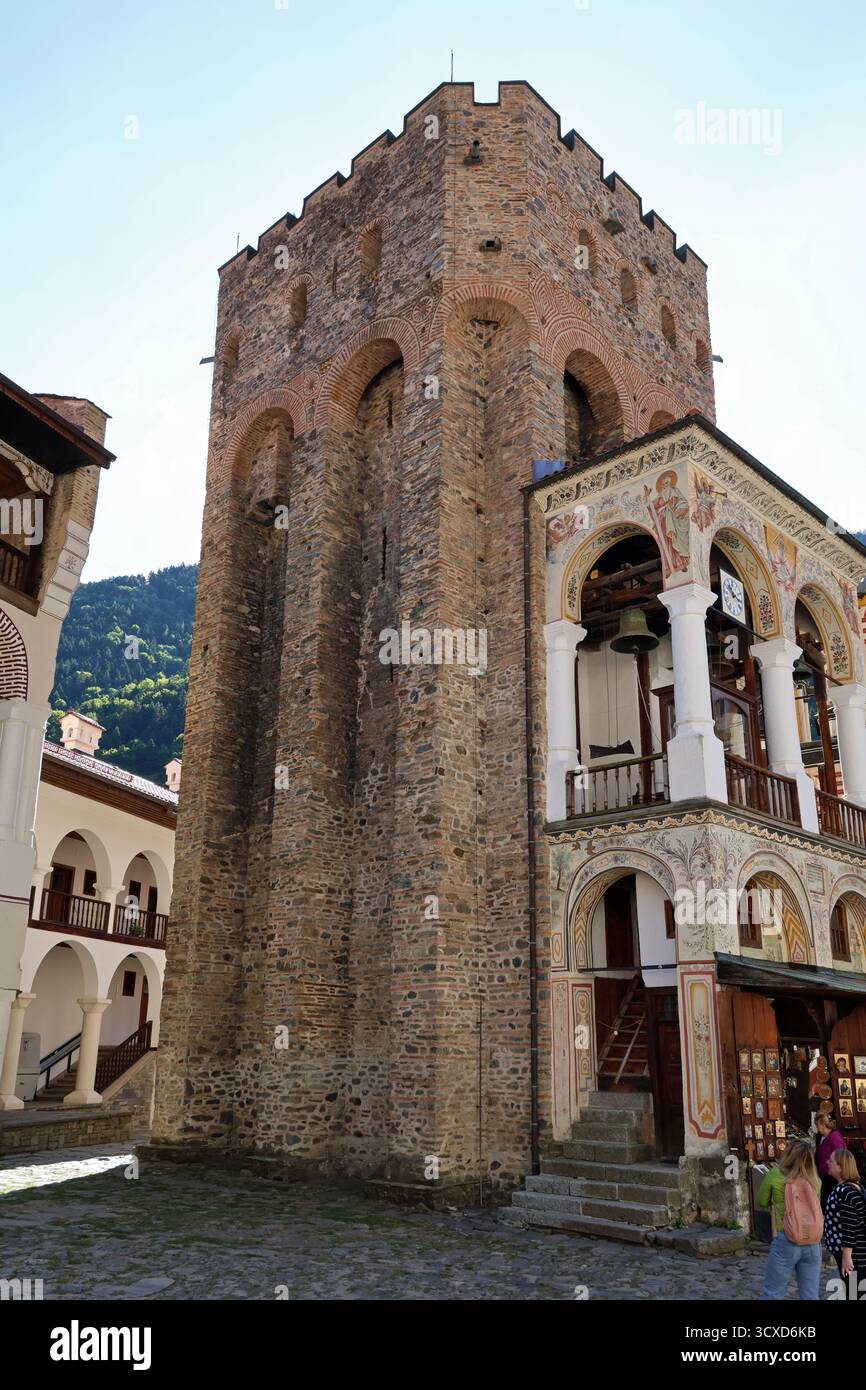 The Rila Monastery Rila Monastery, UNESCO World Heritage Site, located in Nature Park Rila ...