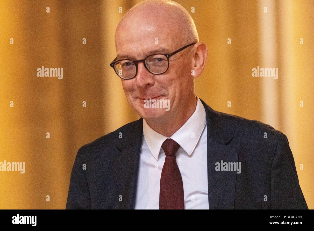 London, UK. 14th Oct, 2025. Pat McFadden, Work and Pensions Secretary at a cabinet meeting at 10 Downing Street London. Credit: Ian Davidson/Alamy Live News Stock Photo