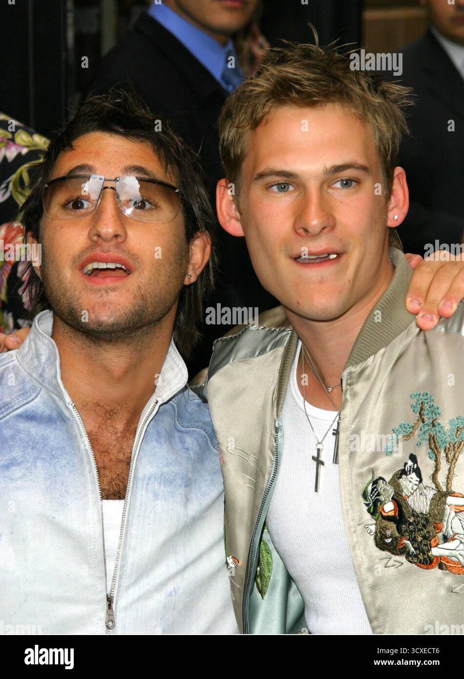 Lee and Anthony - Blue at the UK premiere of '2 Fast 2 Furious'. Warner ...