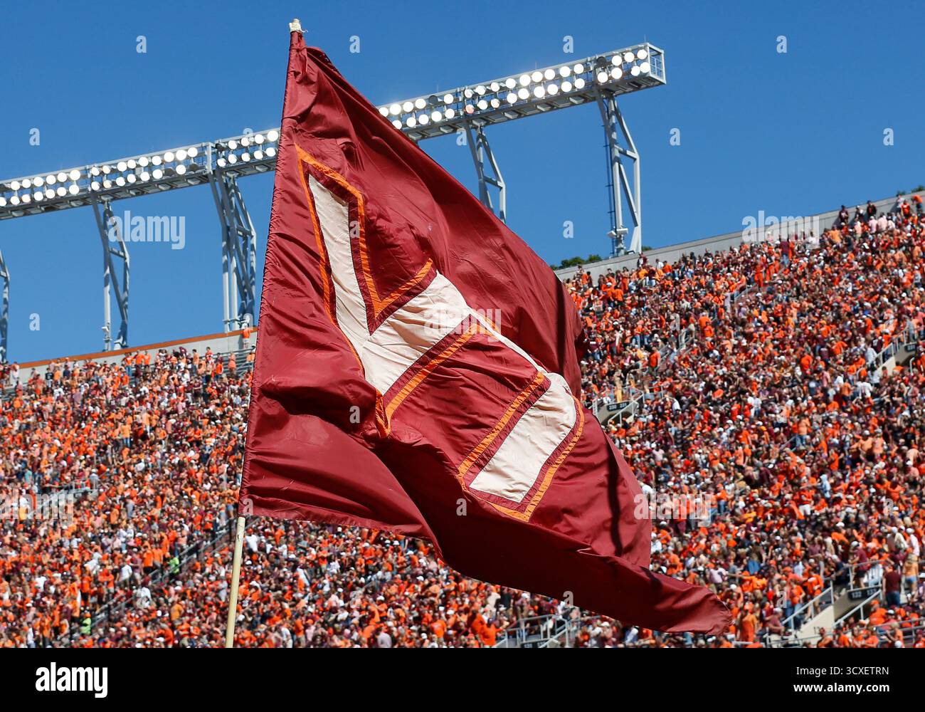 Virginia Tech Hokies Full Size Felt Pennant Flag - 12x30 Inch