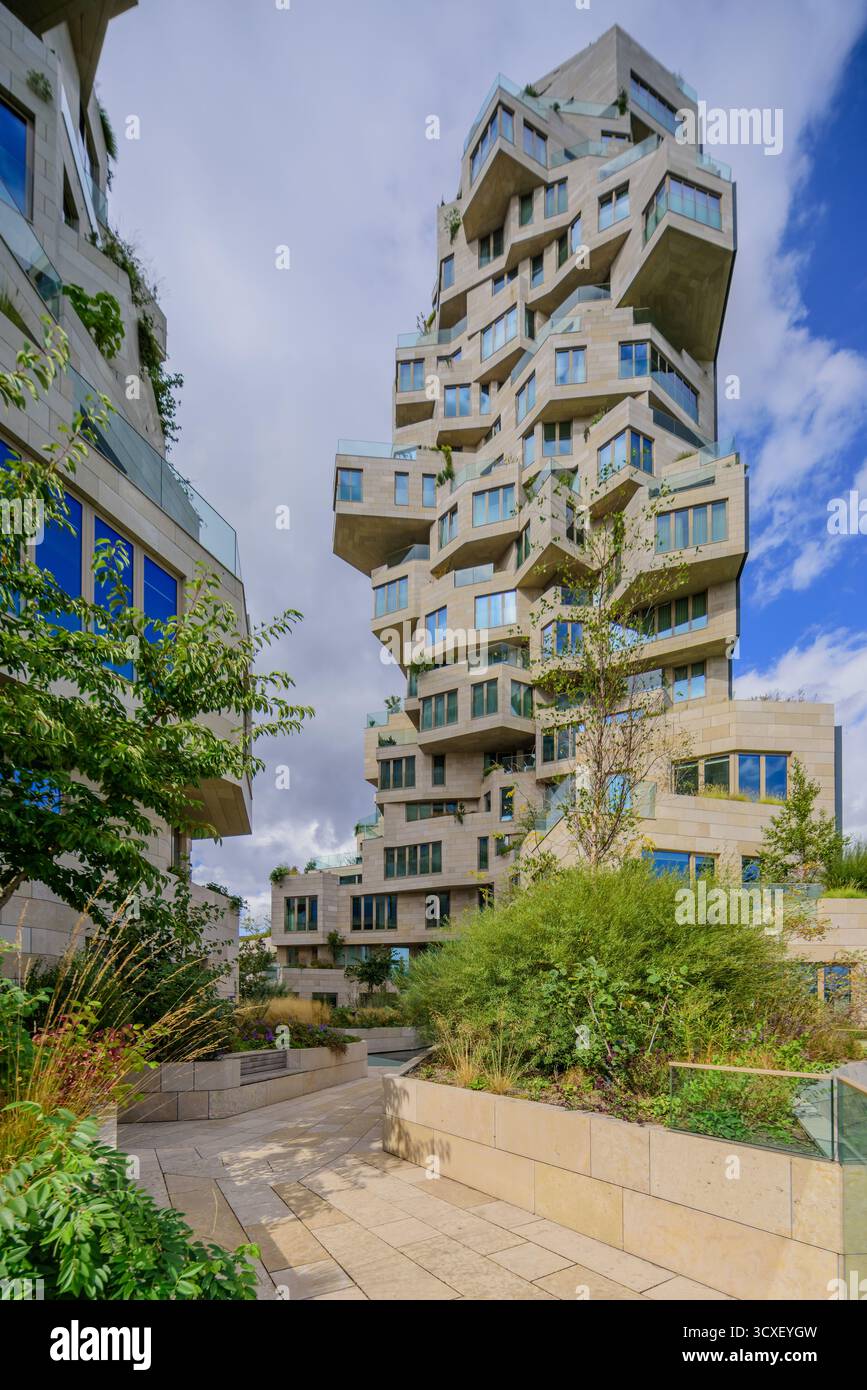 Amsterdam, Hochhaus 'The Valley' von MVRDV Architects, 2022 // Amsterdam, Skyscraper 'The Valley' by MVRDV Architects, 2022 Stock Photo