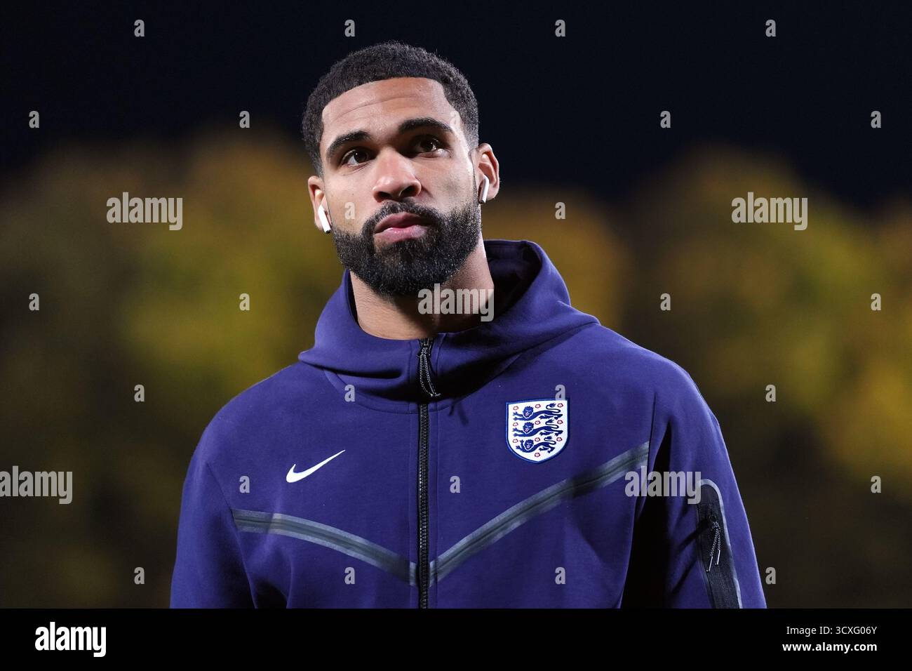 Loftus England England's Ruben Loftus-Cheek inspects the pitch before the FIFA World ...