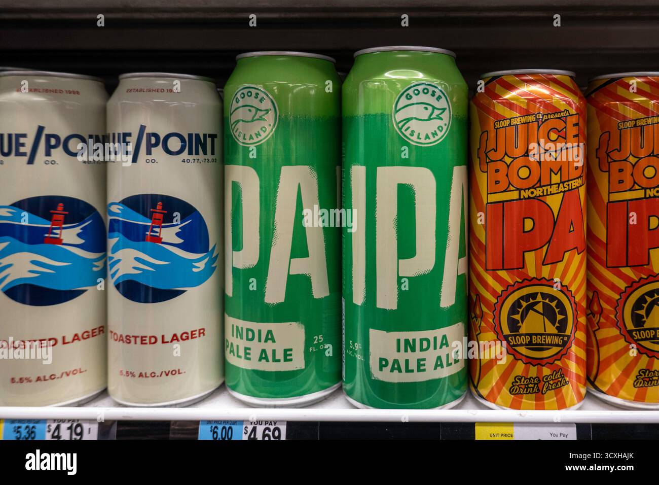 D'Agostino Grocery Store in New York City offers a wide selection of products, United States  2025 Stock Photo