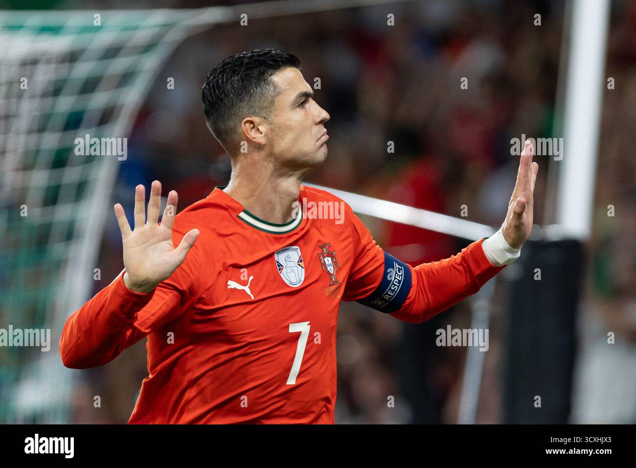 Cristiano ronaldo portugal world cup 2026 celebration hi-res stock
