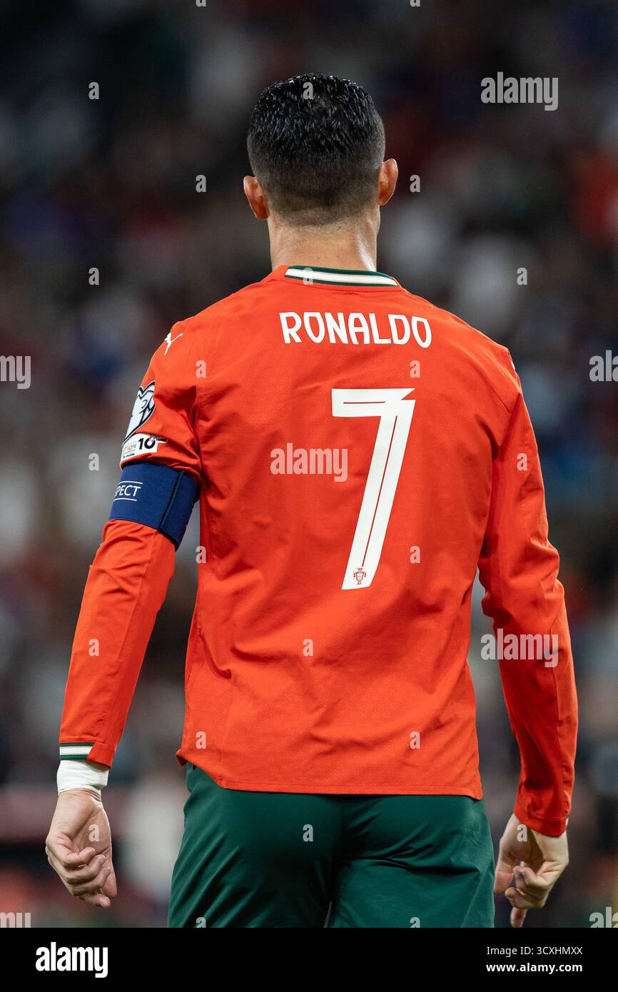 Cristiano ronaldo portugal world cup 2026 celebration hi-res stock