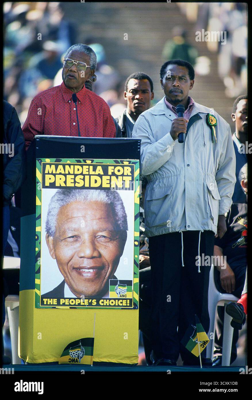 Anc rally mandela hi-res stock photography and images - Alamy