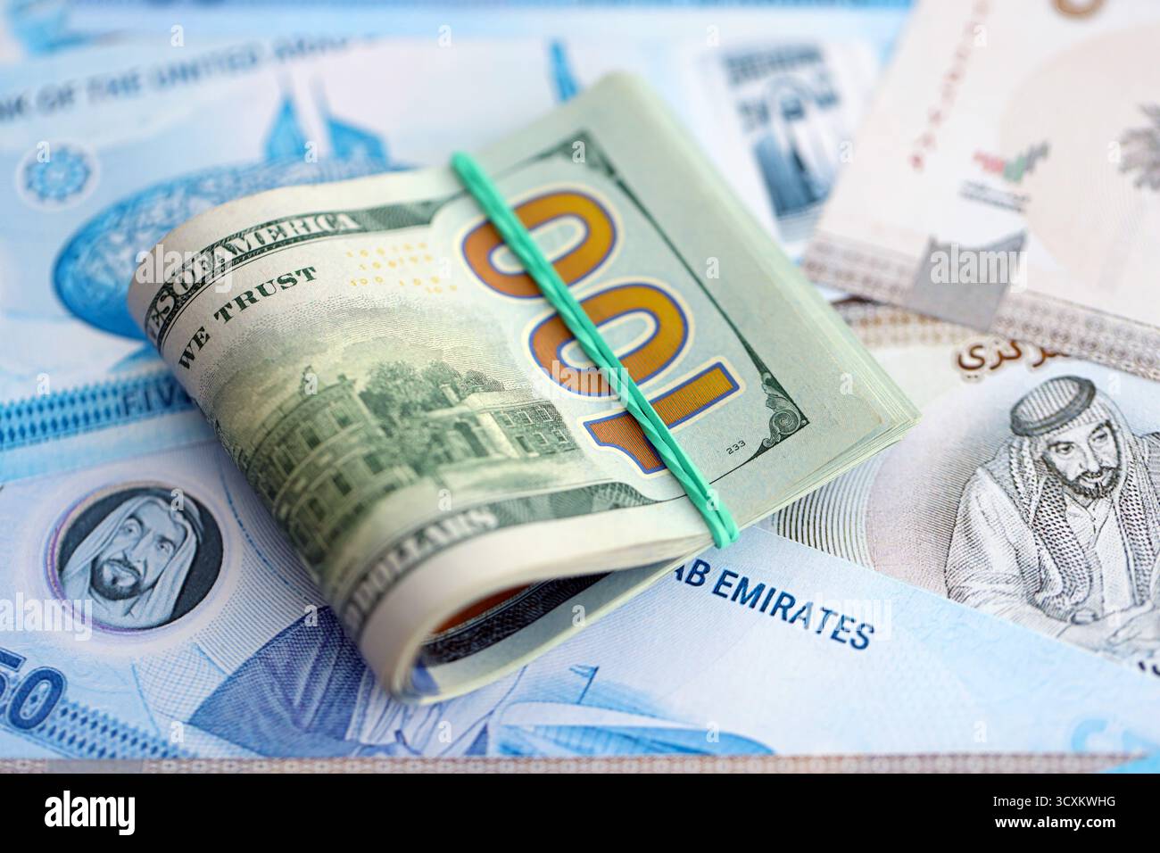 Dirham and dollar hi-res stock photography and images - Alamy