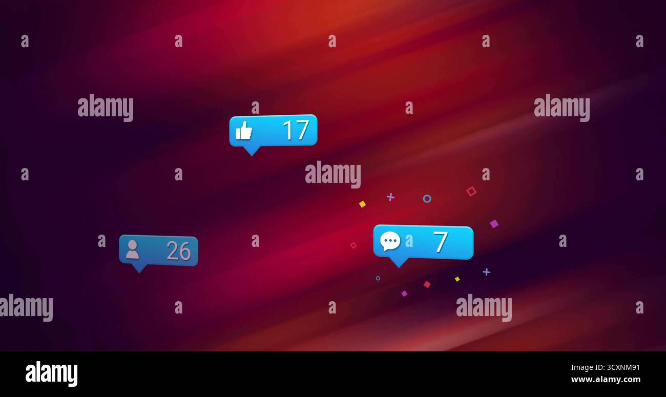 Vibrant squares floating in dynamic hi-res stock photography and images ...