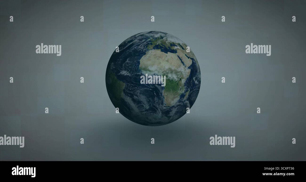 Floating detailed 3d earth hi-res stock photography and images - Alamy