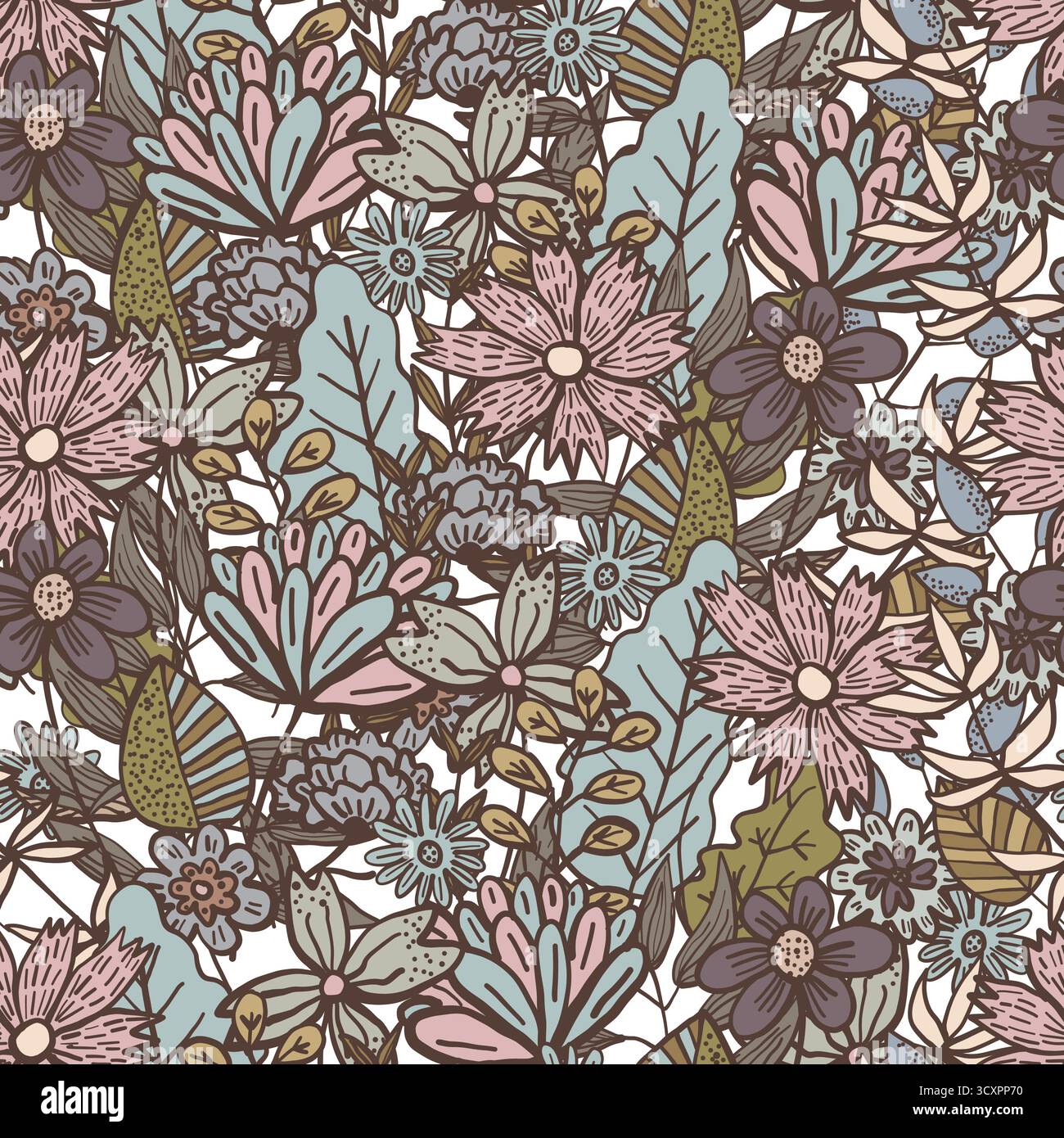 Flower on neutral background Stock Vector Images - Alamy