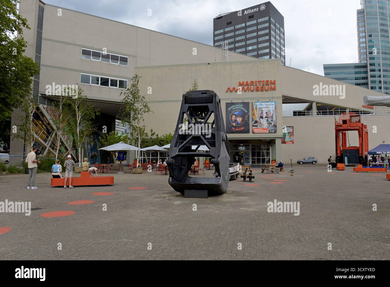 Main entrance to Rotterdam Maritime Museum, Netherlands, August 2025 Stock Photo