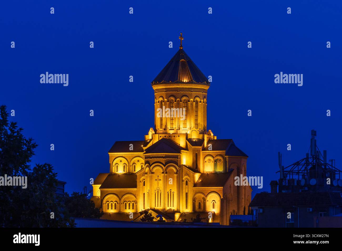 The Holy Trinity Cathedral of Tbilisi commonly known as Sameba (2004 ...