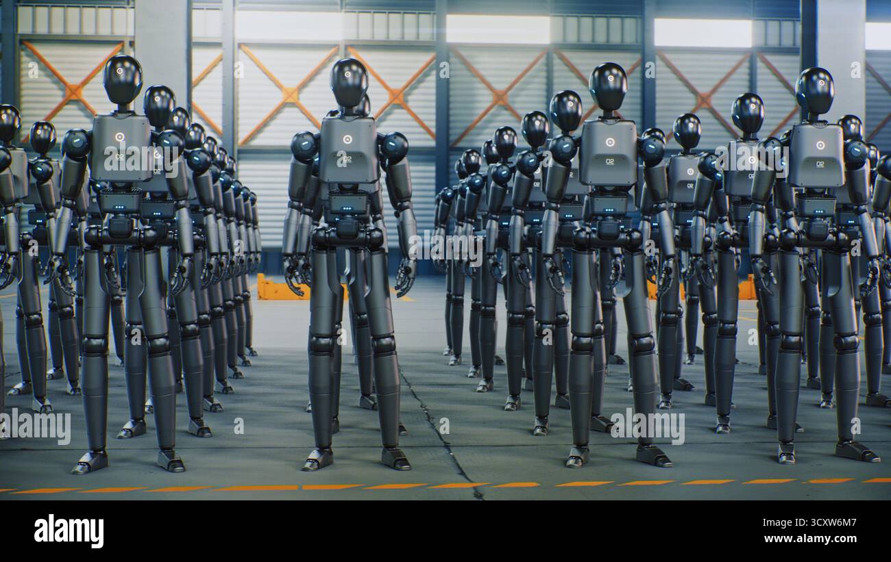 Artificial intelligence robots hi-res stock photography and images - Alamy