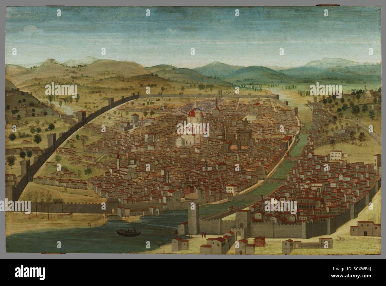 Italian Pictures of the Renaissance ★ Francesco Rosselli and workshop; View of Florence from the South