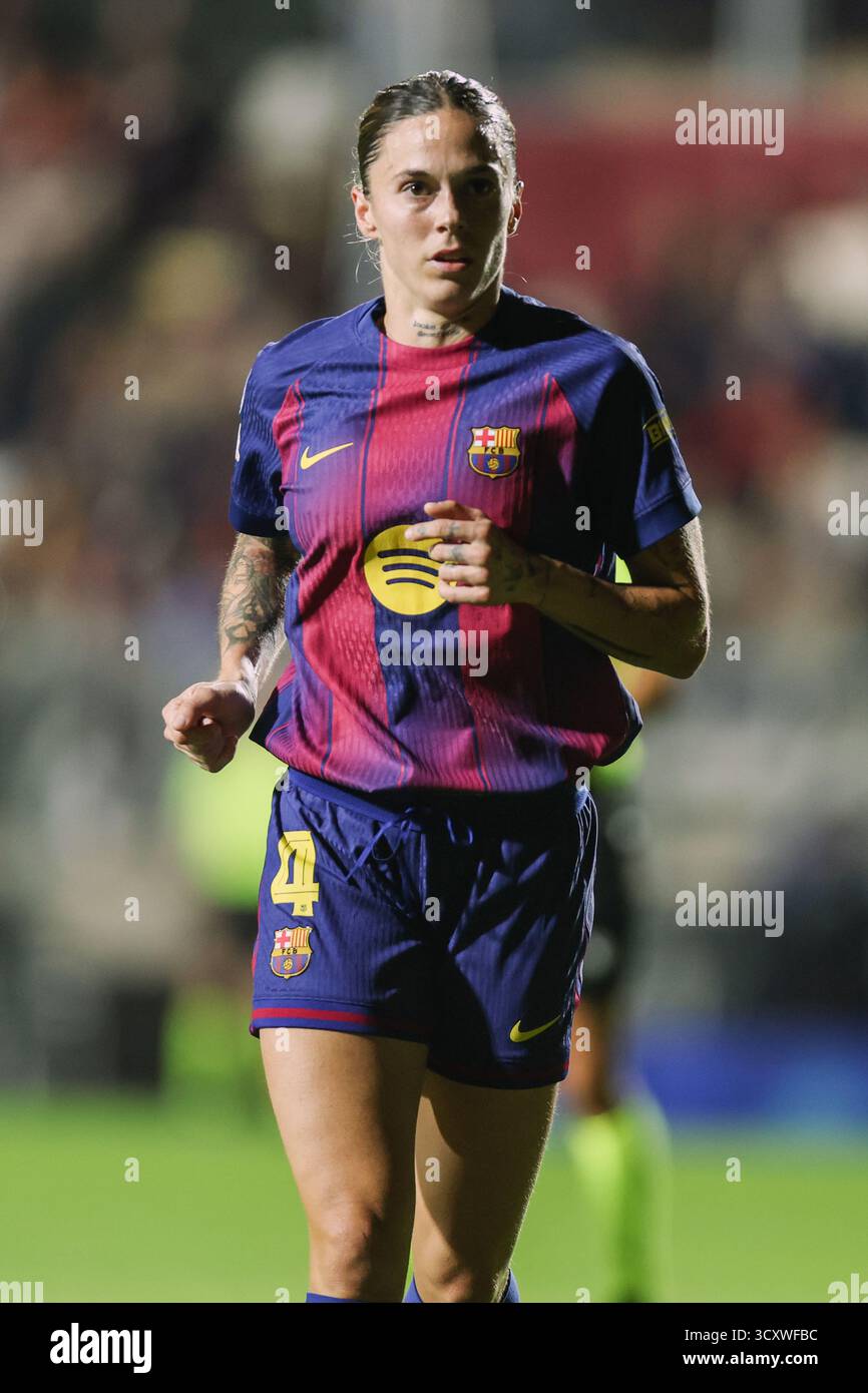 Mapi Leon Fc26 Rome, Italy. 15th Oct, 2025. Mapi Leon of Barcellona seen during the ...