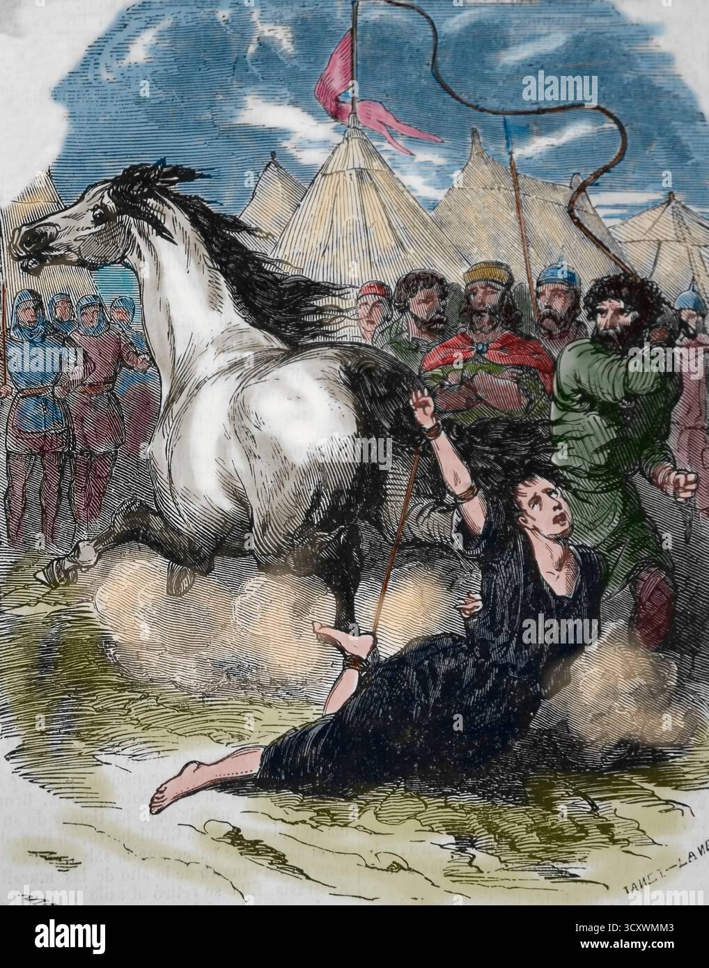 Brunhilda death hi-res stock photography and images - Alamy