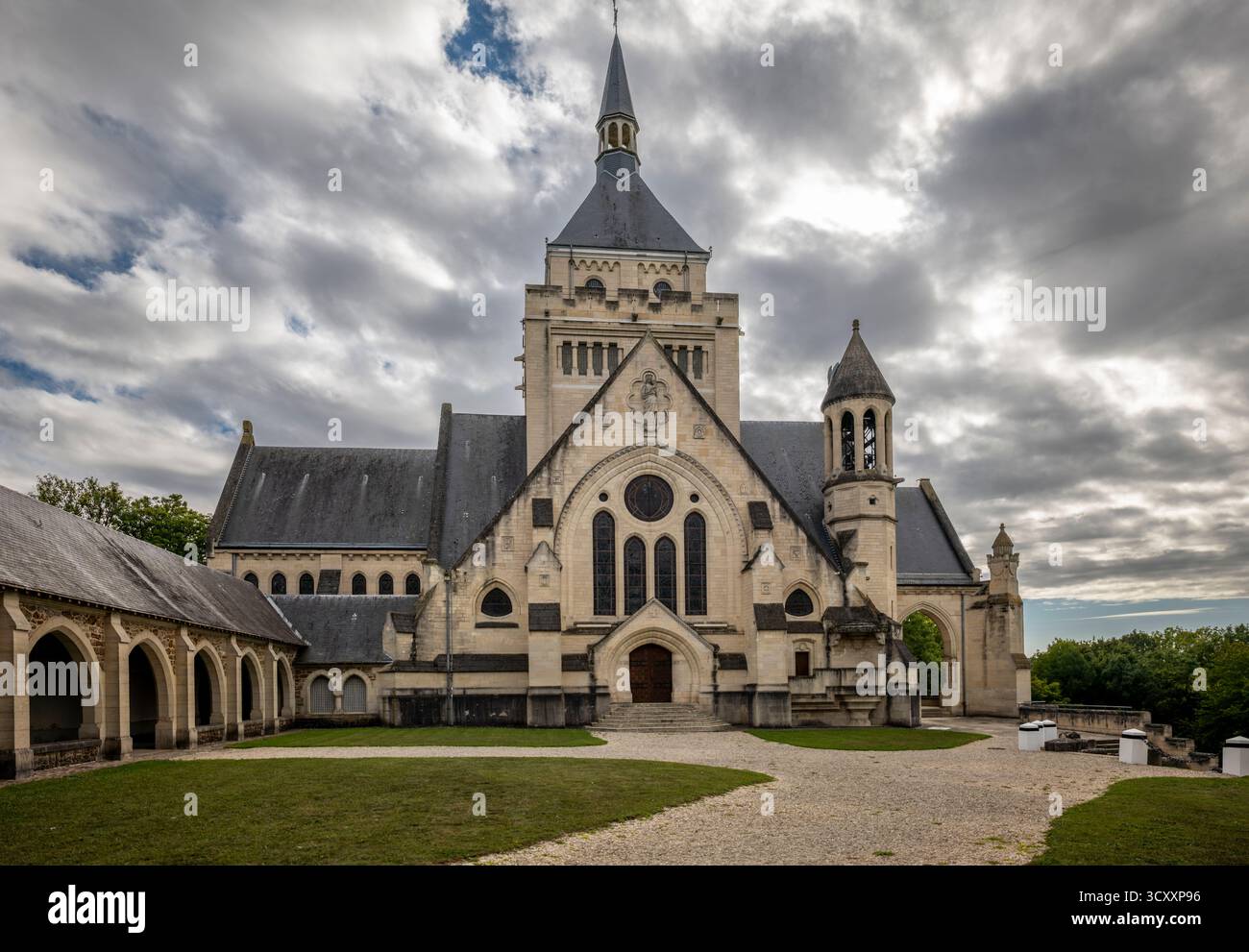 Memorial of the Battles of the Marne, Dormans, France. Stock Photo