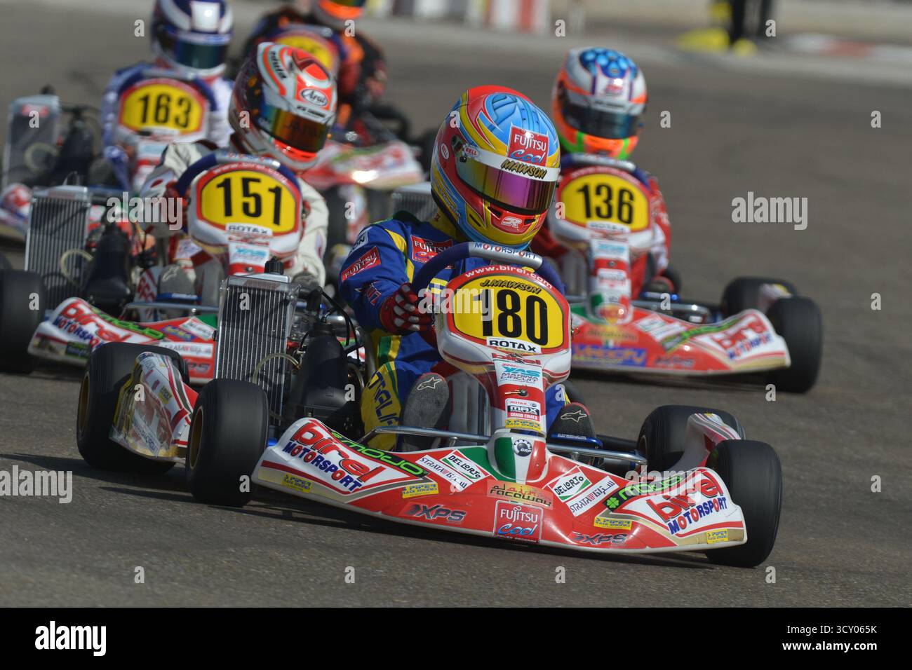 2011 - Joey Mawson - Karting - Al Ain Raceway - UAE - UAE Stock Photo ...