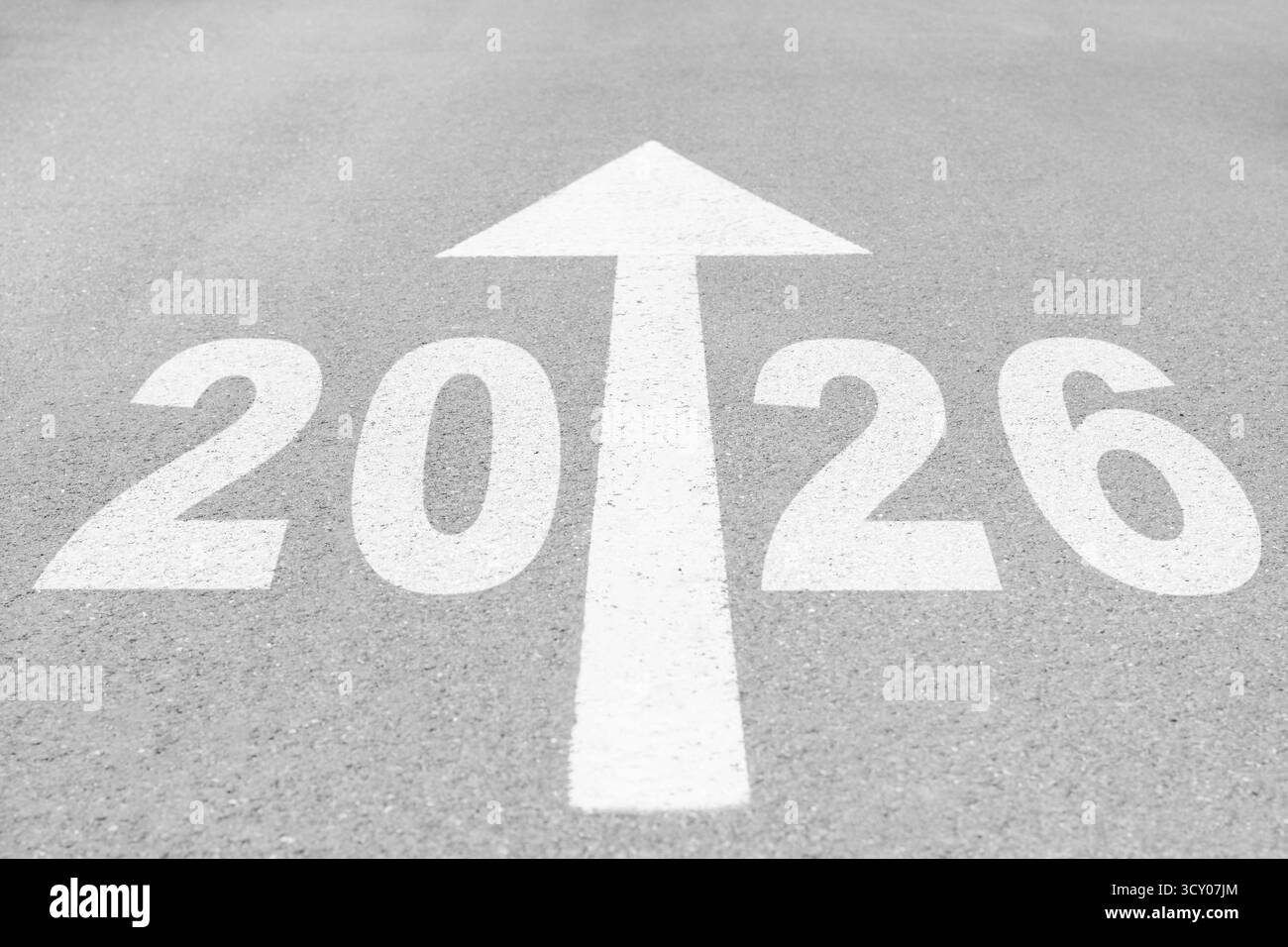 New 2026 year poster Black and White Stock Photos Images Alamy