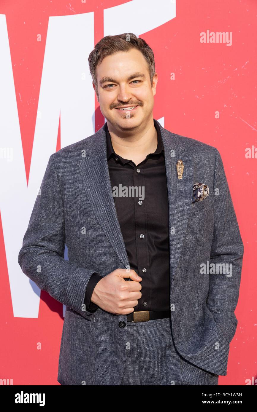 John Rapson attends opening night for musical Ragtime at Vivian ...