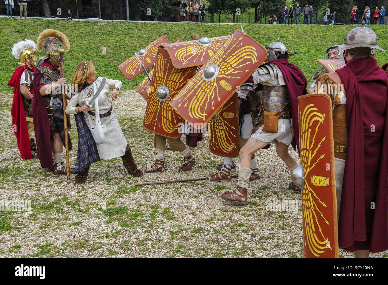 Ancient roman army hi-res stock photography and images - Alamy