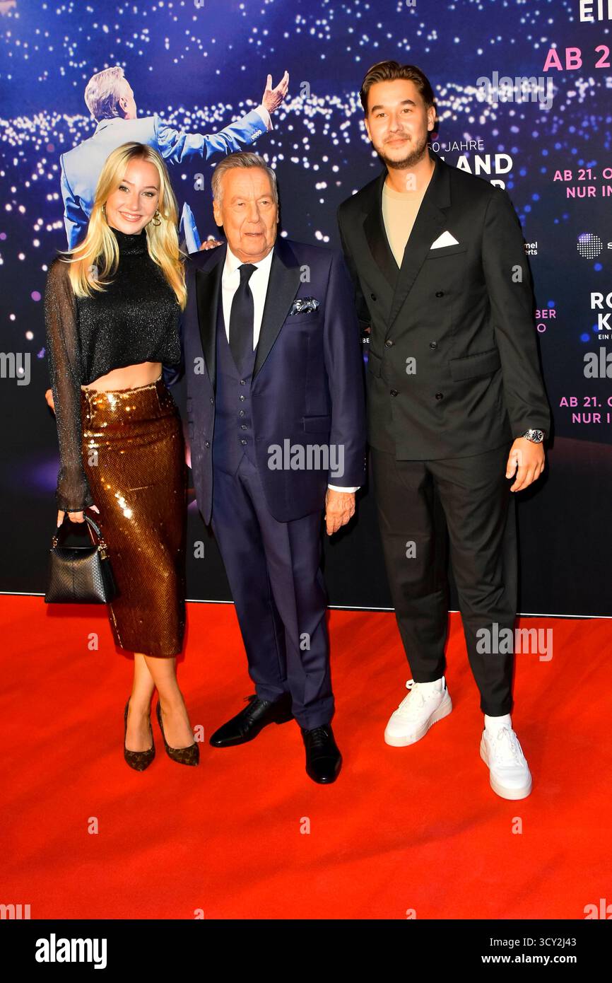 abb Roland Kaiser mit Tochter Annalena und Sohn Jan der Schlagersaenger ...