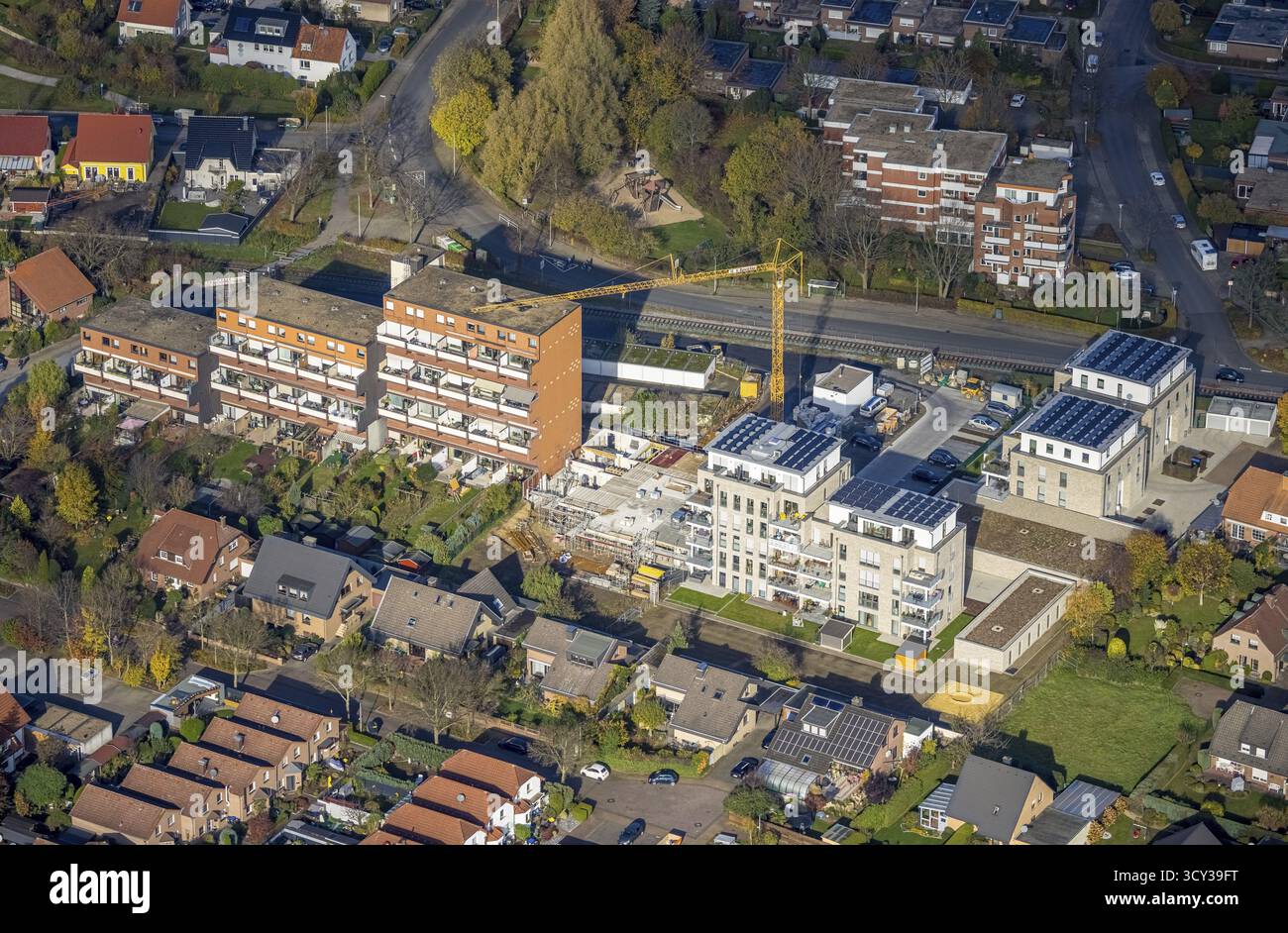 Gallery Detail: Aerial View Construction Site New Building Augenweide Residential