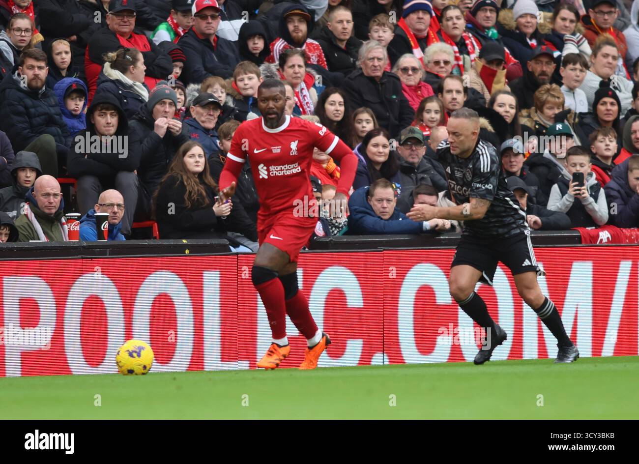 Djibril Cisse unveiled as Liverpool player Stock Photo