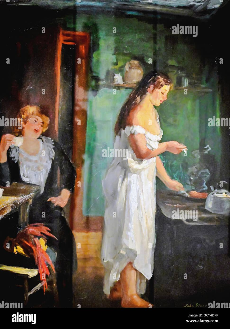 Three Am John Sloan - Three AM 1909 Stock Vector Image & Art - Alamy