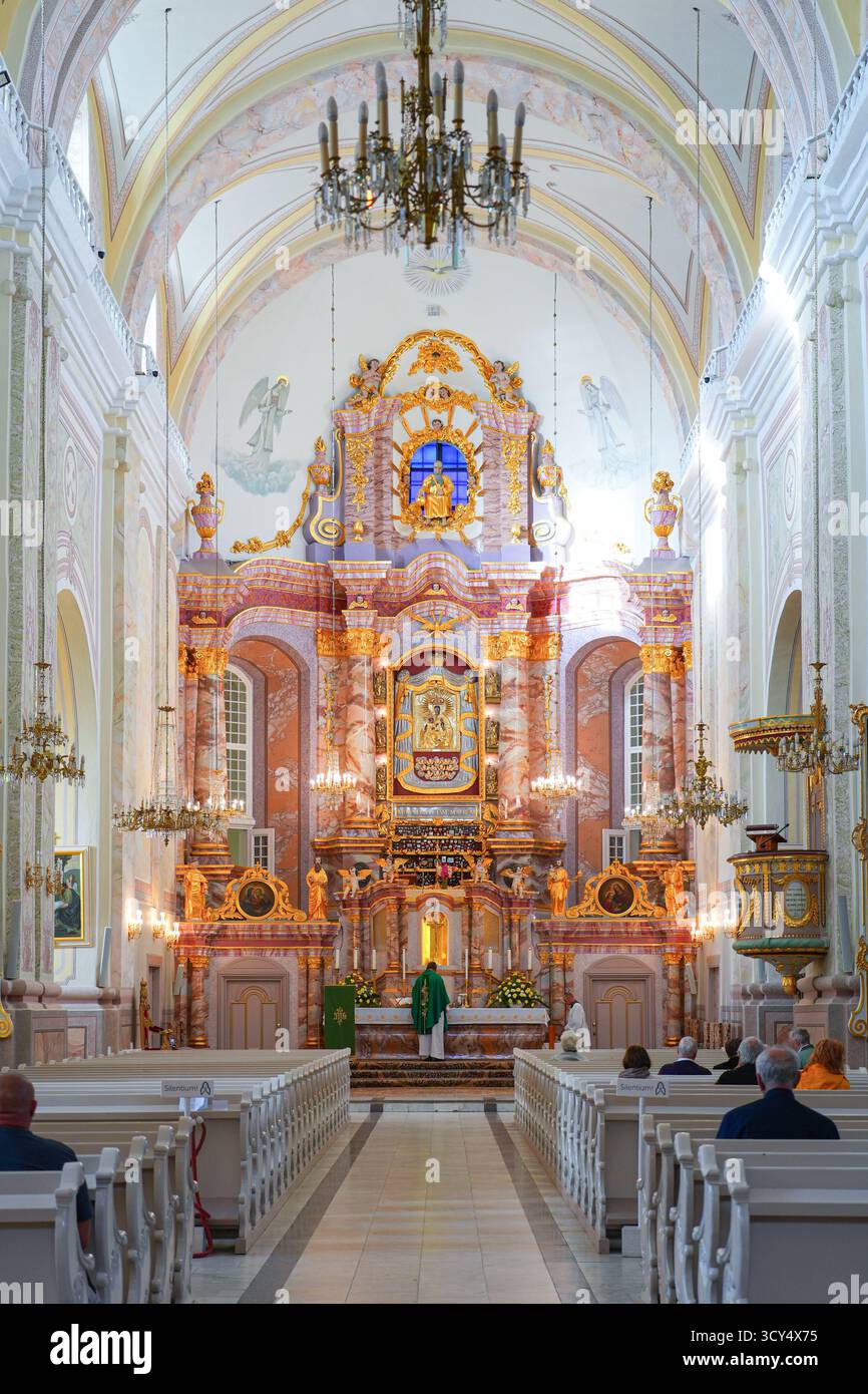 Altar of the Basilica of the Assumption of the Blessed Virgin Mary in ...