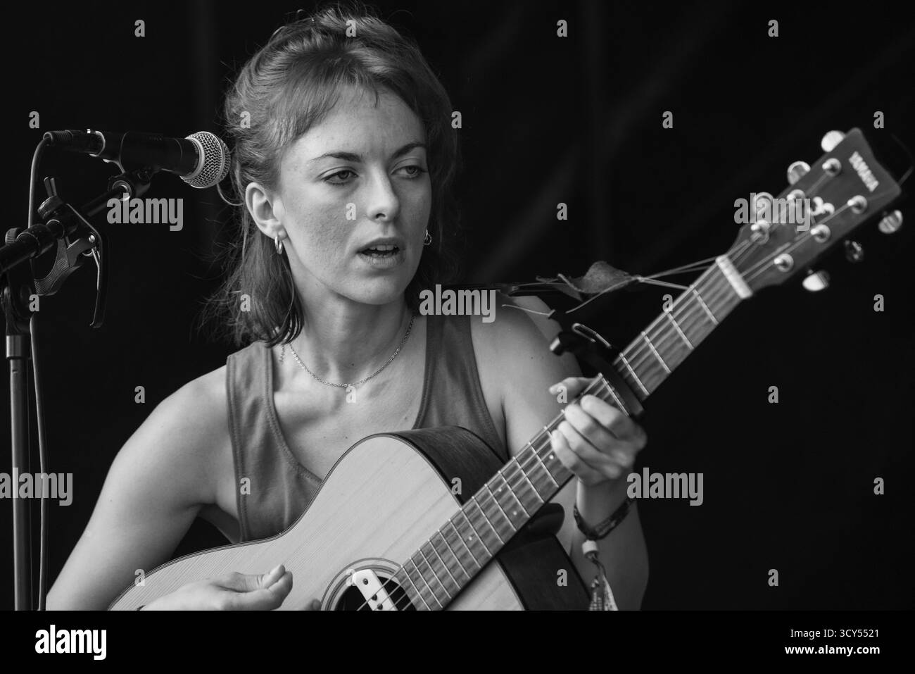 Girl band member Black and White Stock Photos & Images - Alamy