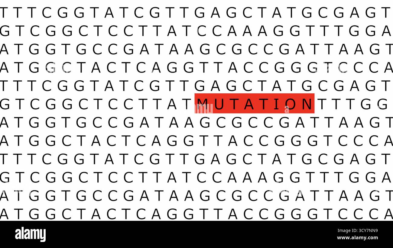 3d illustrates genetic mutation hi-res stock photography and images - Alamy