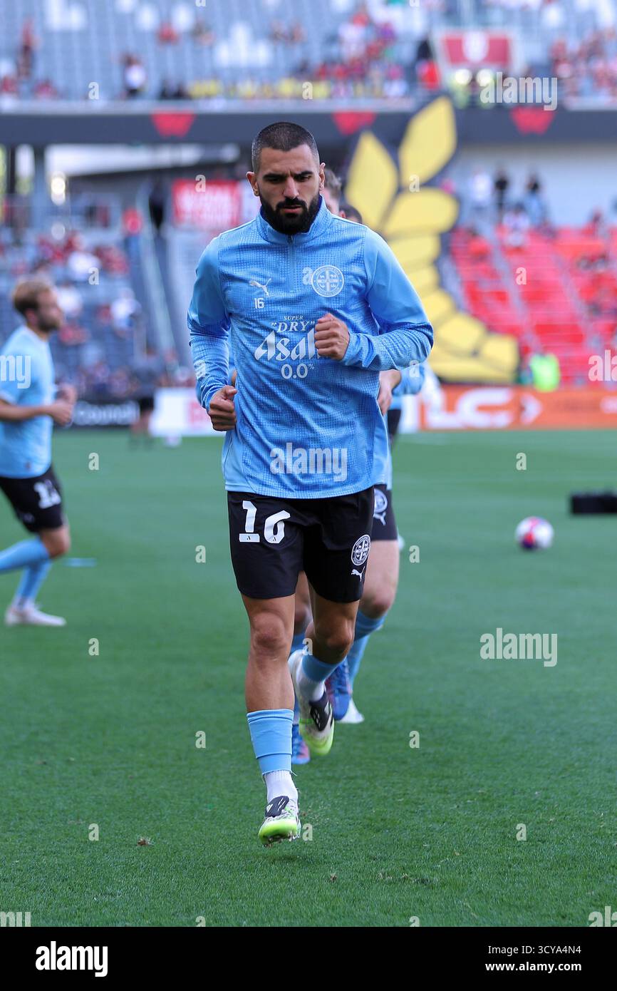 18th October 2025; CommBank Stadium, Sydney, NSW, Australia: A-League ...