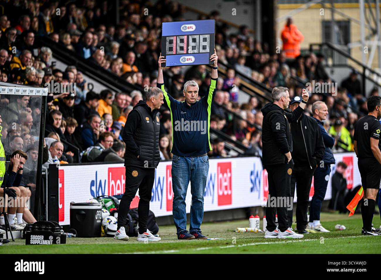 Qualified spectator steps in as fourth official due to Referee Declan ...