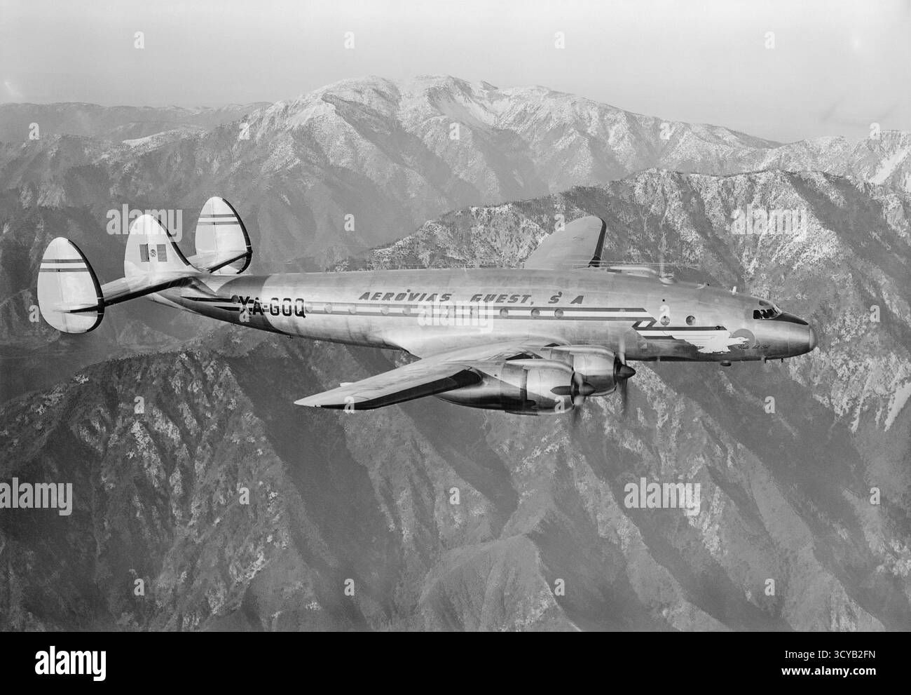 Lockheed constellation Black and White Stock Photos & Images - Alamy