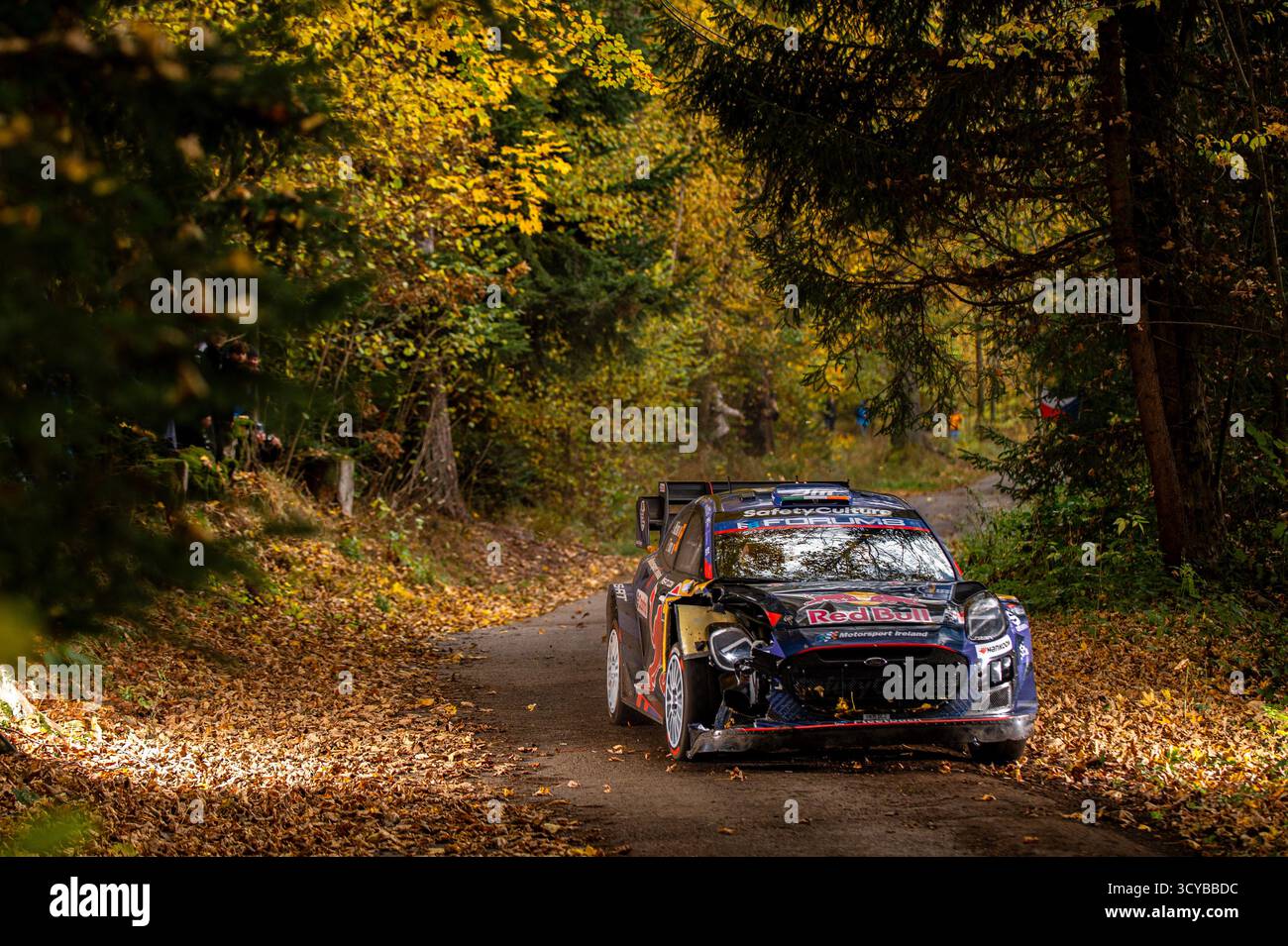 Joshua MCERLEAN (Irl),Eoin TREACY (Irl) on a FORD Puma Rally1 of a team ...