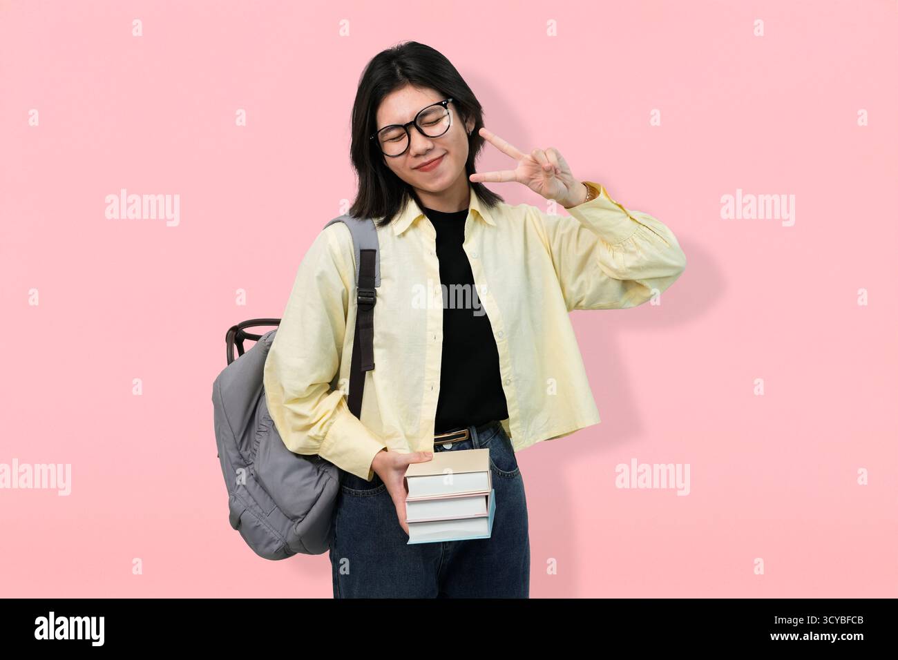 Teenager nerd hi-res stock photography and images - Alamy
