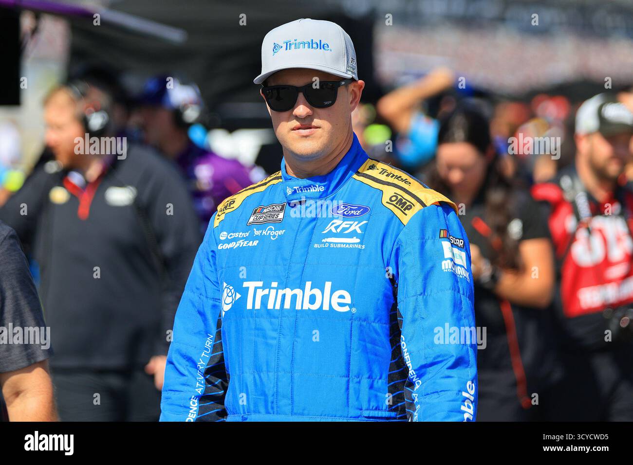 TALLADEGA, AL - OCTOBER 18: Ryan Preece (#60 RFK Racing Trimble Ford ...