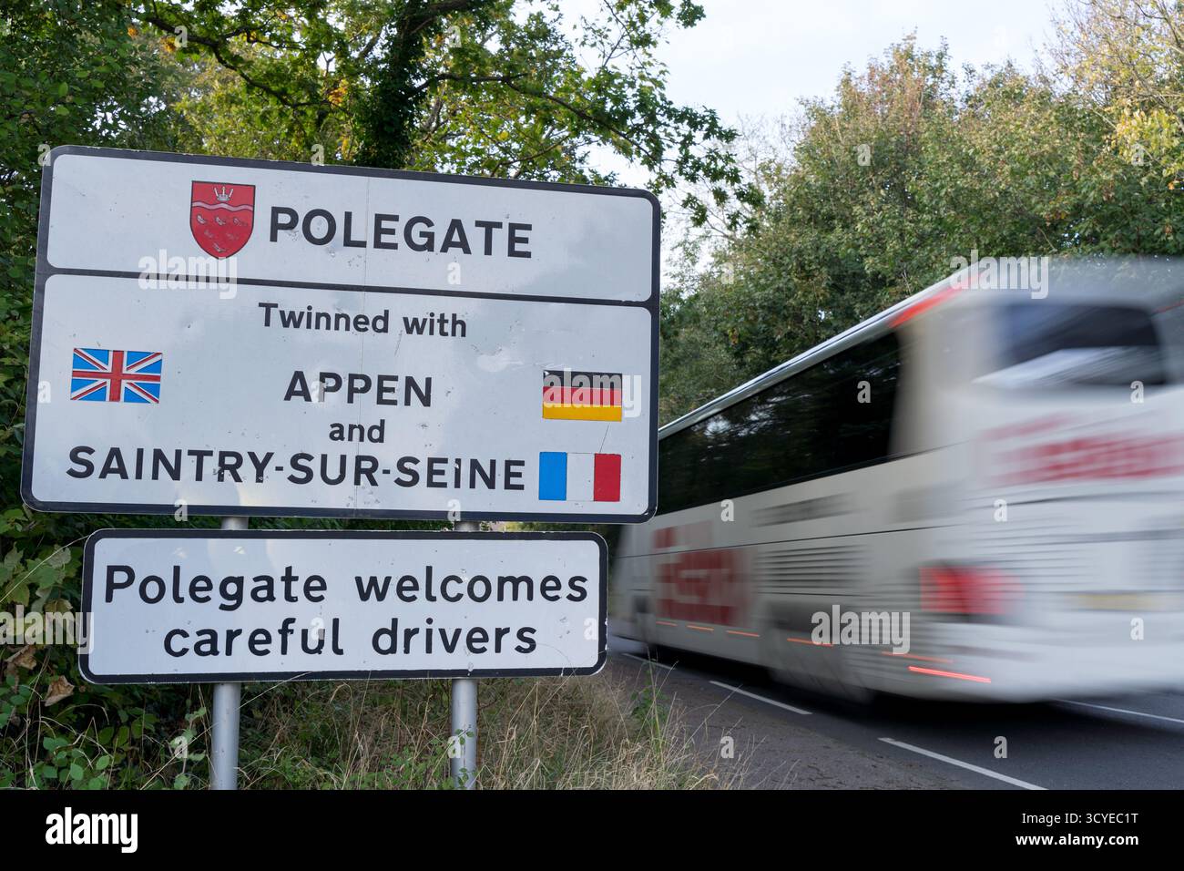 Polegate boundary hi-res stock photography and images - Alamy