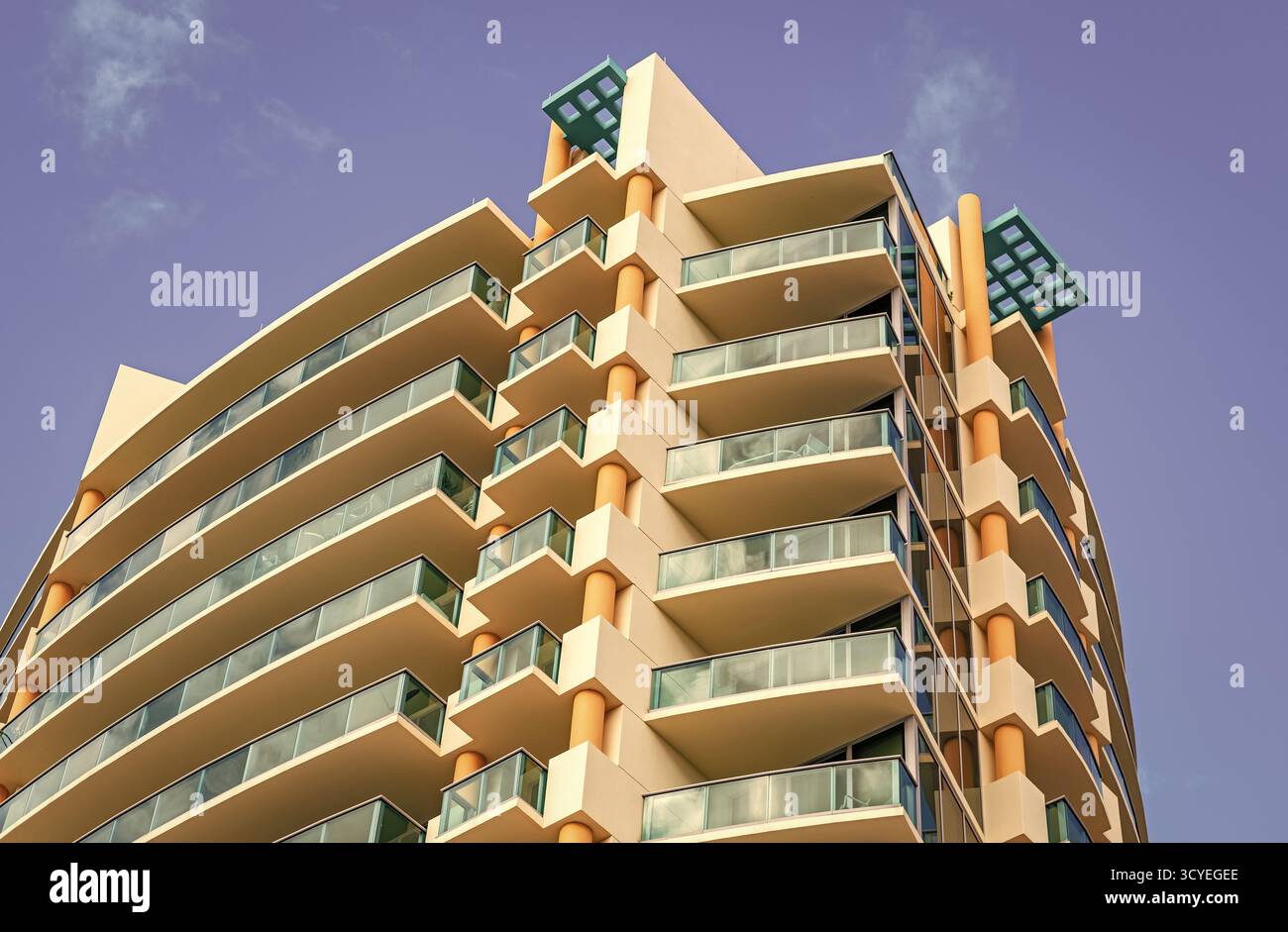 Photo inspiration: Condominium Building Exterior Pattern Photography Reference: Architectural Exterior Detail Condominium Building Exterior Modern