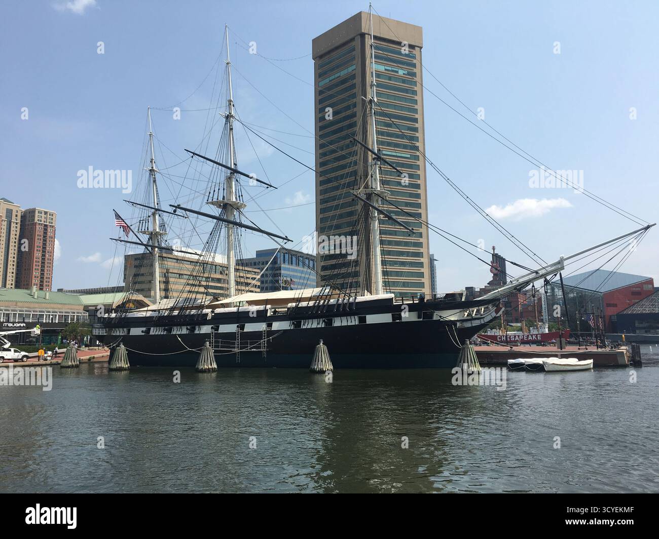 Uss Unity Sloop Baltimores waterfront architecture hi-res stock photography and images ...